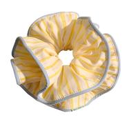 Moda Stripe Scrunchie Per Le Donne Oversize Scrunchy Coda di Cavallo Titolare Singolo/Doppio Strato Elastico Hairband Tutti Gli Abbinamenti