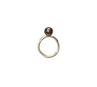 MODA Trollbeads Anello con Perla Nera TAGRI-00028