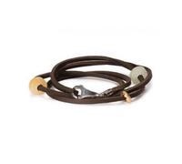 MODA Trollbeads Bracciale Cuoio Marrone 45CM TLEBR-00006