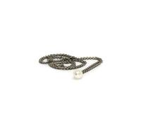MODA Trollbeads Collana d Argento Puro con Perla 100 cm TAGFA-00023