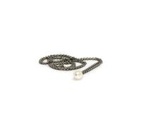 MODA Trollbeads Collana d’Argento Puro con Perla 60 cm TAGFA-00019