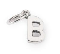 Trollbeads Ciondolo a forma di lettera per braccialetto catena portachiavi idea regalo argento sterling TAGBE-20270 - TAGBE-20296, misura unica, Argento sterling, Nessuna pietra preziosa