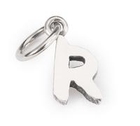 Trollbeads Ciondolo a forma di lettera per braccialetto catena portachiavi idea regalo argento sterling TAGBE-20270 - TAGBE-20296, misura unica, Argento sterling, Nessuna pietra preziosa