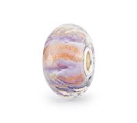 Trollbeads Melodia in vetro viola TGLBE-30101, misura unica, Vetro, Vetro