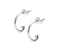 MODA Trollbeads Orecchini a Cerchio con Giravolta