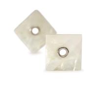 Moda Trollbeads Orecchini Prenite Verde TSTEA-00001