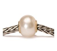MODA Trollbeads Perla con Oro TAGBE-00086