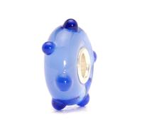 MODA Trollbeads Perlina di bocciolo blu scuro