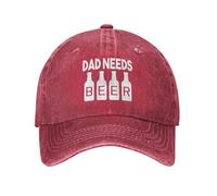 Moda Trucker Cappellino Daddy Needs A Beer Cappellini Casuali Regolabile Baseball Cappelli per Uomo Esterna Donna