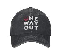 Moda Una Via D'uscita Andor Berretto da Baseball Stile Unisex Distressed Lavato Snapback cap attività All'aperto Regalo Cappelli cap