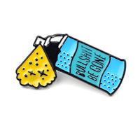 Moda Unisex Bevanda Bottiglia Bottiglia Spilla Smalto Cappotto Giacca Denim Gioielli Molto Pratico e PopolareIl meraviglioso