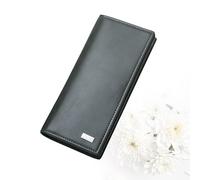 Moda uomo in pelle PU portafoglio lungo grande capacità portafoglio morbido per