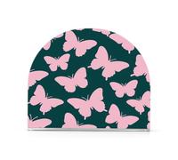 Moda verde scuro rosa farfalla acrilico fioritura portatovaglioli per picnic bar rustico freestanding tavolo tovagliolo dispenser arredamento casa per Farmhouse Cocktail