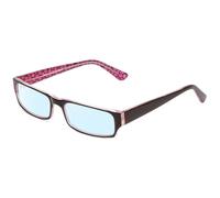 Moda Vision 2013 Unisex Blu Luce Filtro Occhiali Rosa Crystal Mosaico Nero 55mm