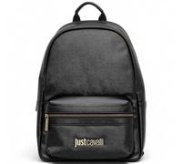 Just Cavalli Zaino nero, pelle sintetica, uomo, 16L