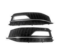 MODADA Auto Griglia paraurti Anteriore Griglia Copertura Fendinebbia per A4 S4 B8.5 per S-Line 2012-2015 Griglia Inferiore Paraurti Anteriore RS4 A Nido d'Ape 8K0807681L Griglia per radiatore(Chrome)