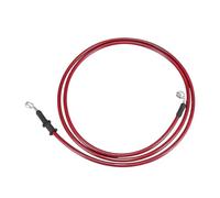 MODADA Tubo Idraulico Freno Tubo Flessibile Universale in Acciaio Inossidabile Rinforzato Idraulico Rosso da 40 Cm Tubo Flessibile per Olio Freno Frizione Moto Moto Tubo Freno(190cm)