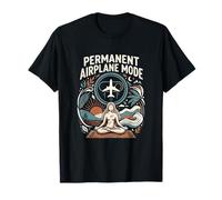 modalità Aereo Yoga Maglietta