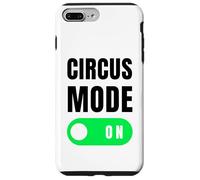 Modalità circo nel divertente spettacolo di divertimenti per fan di Circus/Carnival Custodia per iPhone 7 Plus/8 Plus