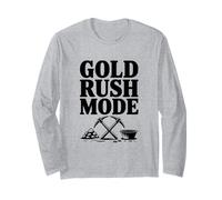 modalità Gold Rush Prospecting Pickaxe Appassionato di Avventura Maglia a Manica