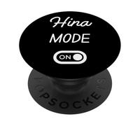 Modalità Hina Activa Nome Divertente PopSockets PopGrip Adesivo