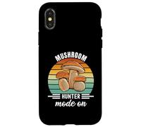 Modalità Hunter di funghi su un motivo divertente per i Custodia per iPhone X/XS