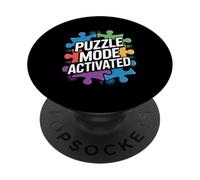 Modalità Puzzle Attivato Divertimento Colorato Puzzle PopSockets PopGrip Adesivo