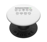 Modalità Ramadan in modalità digiuno su Eid Mubarak Islamic PopSockets PopGrip Adesivo