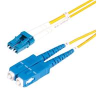 Modalità Singola OS2 Lc-Sc Doppio Lsoh Fibra Ottica Cavo Patch, 20m -