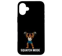 Modalità Squatch - Bigfoot Sasquatch Sollevamento Pesi Fitness Custodia per iPhone 16 Plus
