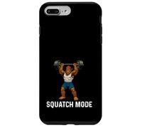 Modalità Squatch - Bigfoot Sasquatch Sollevamento Pesi Fitness Custodia per iPhone 7 Plus/8 Plus