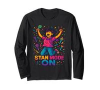modalità Stan su K-Pop Fandom Design Maglia a Manica