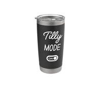 Modalità Tilly Activa Nome Divertente Bicchiere termico in acciaio inox doppia parete