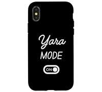 Modalità Yara Activa Nome Divertente Custodia per iPhone X/XS