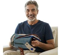 Modaliv - Tappetino e Muff per anziani 2in1 per Alzheimer e Dementia Fidget Mat e Muff per senior - Sensory Lap Pad con 8 attività - Rotola per mantenere le mani calde - Forte costruzione (Teal)