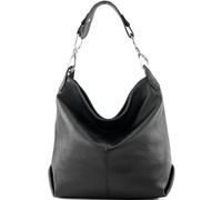 modamoda de - Borsa a spalla ital/Borsa a tracolla in pelle T168, nero, M