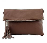 modamoda de Borsa In Pelle Borsa A Tracolla Per Borsa A Tracolla Borsa Piccola In Pelle T167, Colore:Marrone