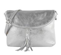 modamoda de - T07LEATHER - Borsa a tracolla piccola in pelle italiana, S