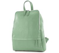 modamoda de T138 - Zainetto da donna in pelle, Grigio-verde, m