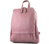 modamoda de - T138 Zainetto da donna in pelle, (rosa antico), Medium