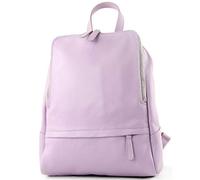 modamoda de - T138 Zainetto da donna in pelle, Viola (lilla.), Medium