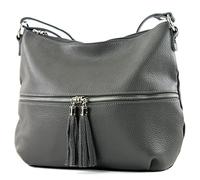 modamoda de T159 Borsa a tracolla da donna in pelle Medium fatta a mano in Italia, Medium