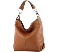 modamoda de T168 - Borsa a tracolla in pelle, cognac, Medium