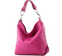 modamoda de T168 - Borsa a tracolla in pelle, Colore: rosa., Medium