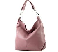 modamoda de T168 - Borsa a tracolla in pelle, rosa antico, Medium