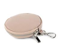 modamoda de - T197 - ital. Leder Umhänge- / Handytasche Klein, Colore:Beige Rosato
