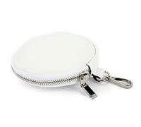 modamoda de - T197 - ital. Leder Umhänge- / Handytasche Klein, Colore:Bianco
