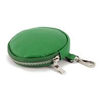 modamoda de - T197 - ital. Leder Umhänge- / Handytasche Klein, Colore:Foglia Verde