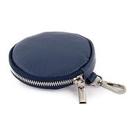 modamoda de - T197 - ital. Leder Umhänge- / Handytasche Klein, Colore:zaffiro