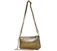 modamoda de - T237 - Borsa a tracolla piccola in pelle italiana, Small